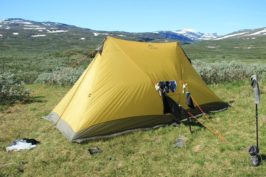 Test tarp MSR Twin Brothers - I-Trekkings